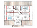 Grundriss der Ferienwohnung